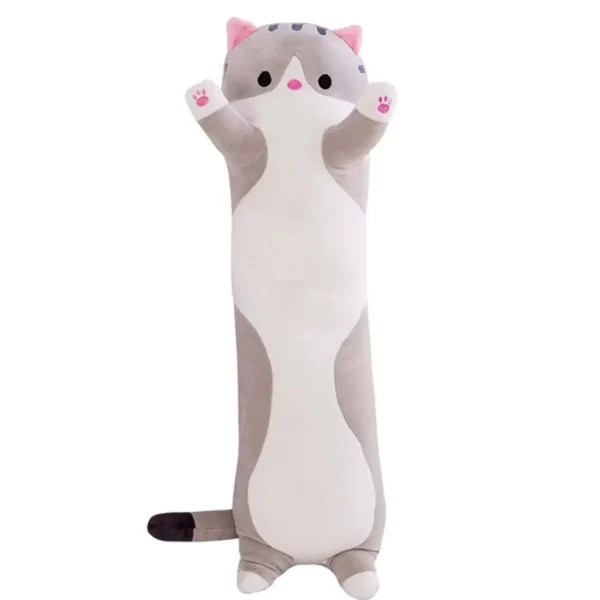 NEW Cute Plush Cat Doll Soft Stuffed Kitten Pillow Children Knee Pillows Sleep Long Plush Toys Christmas Gift for Kids