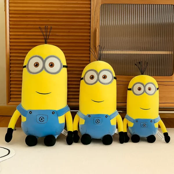 2023 New Kawaii Despicable Me Genuine Minion Doll Children's Cute Plush Toy Pillow Cute Rag Doll Doll Birthday Gift