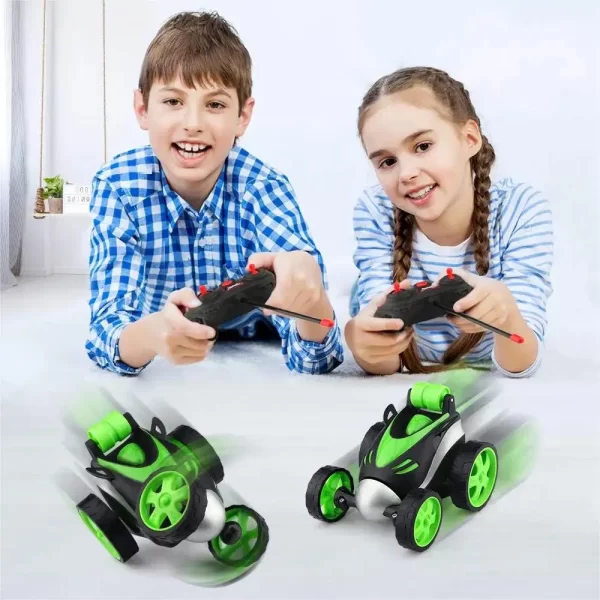 Remote Control Car - Rc Stunt Car for Boy Toys, 360 Degree Rotation Racing Car, Rc Cars Flip and Roll, Stunt Car Toy for Kids