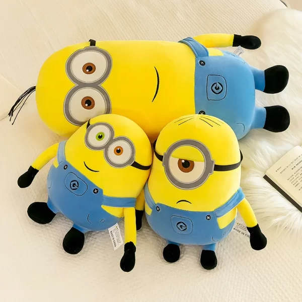 2023 New Kawaii Despicable Me Genuine Minion Doll Children's Cute Plush Toy Pillow Cute Rag Doll Doll Birthday Gift