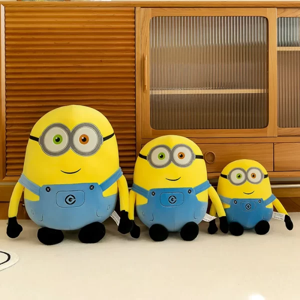 2023 New Kawaii Despicable Me Genuine Minion Doll Children's Cute Plush Toy Pillow Cute Rag Doll Doll Birthday Gift